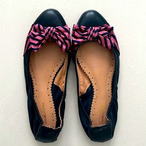 Brooks brothers leather flats great condition